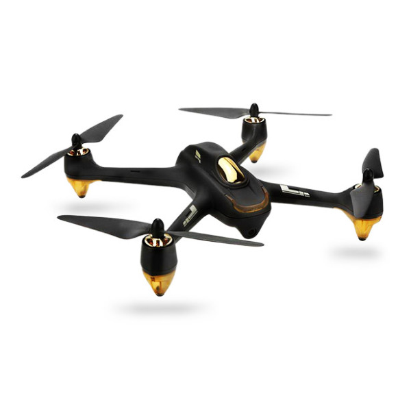 Квадрокоптер Hubsan H501S FPV c GPS монитор 4.3 черный
